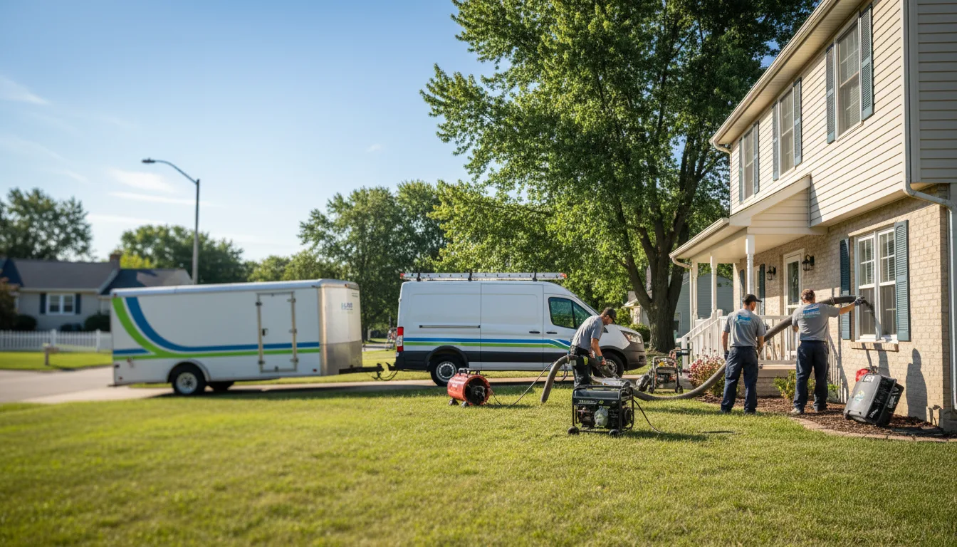 Flooded Basement Restoration And Cleanup With Repair in Reynolds, NE near me
